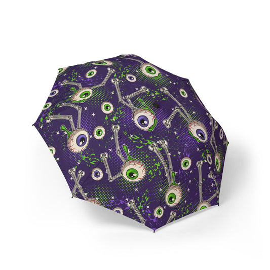 Eccentric Eyeball Umbrella - Unique, Quirky Rain Gear for All Occasions, Gifts, Rainy Day Essentials, Novelty Accessories