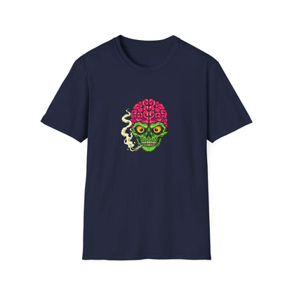 Smoking Skull Weed Cigarette Mascot - Mleem