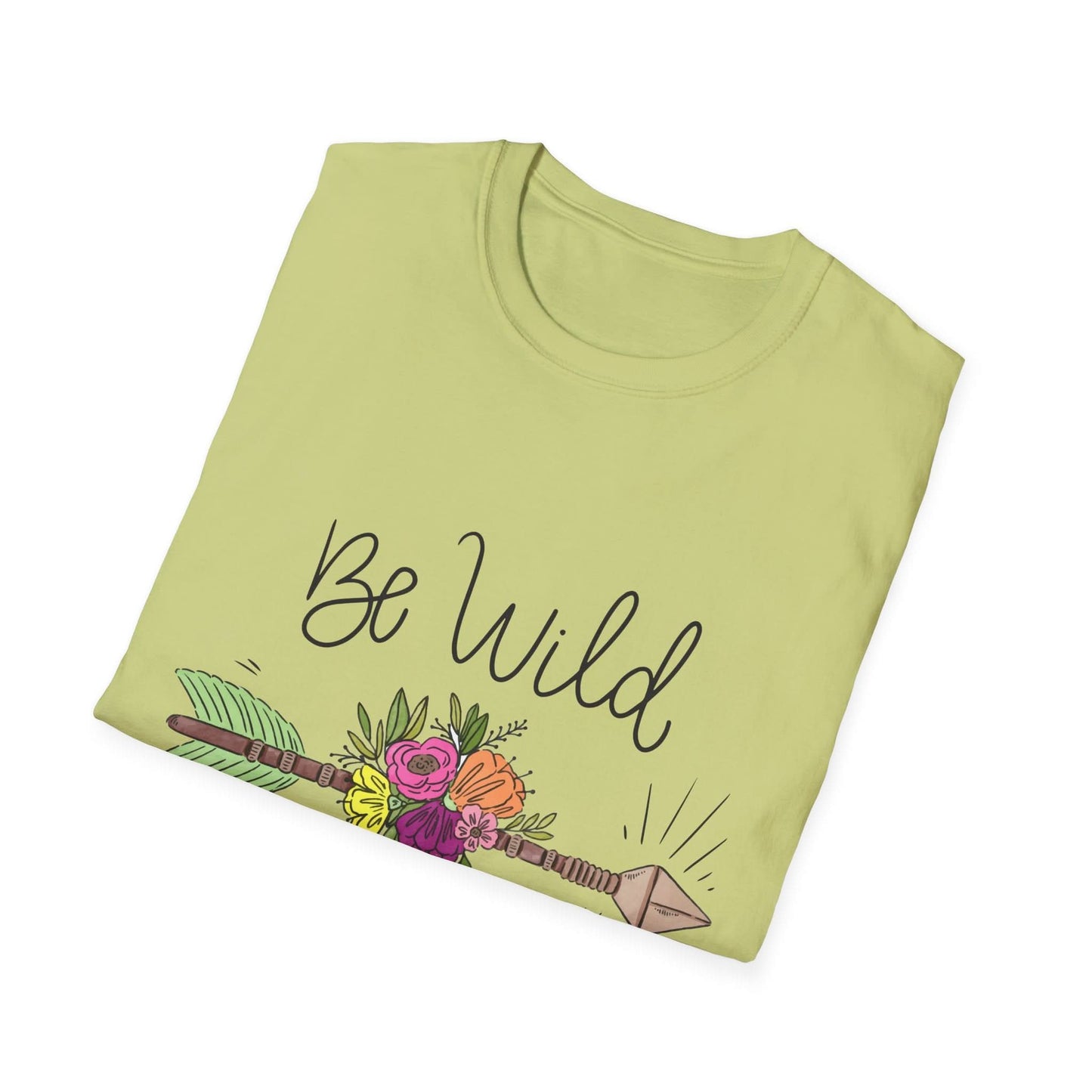 Be Wild Be Brave Flower Arrow - Mleem