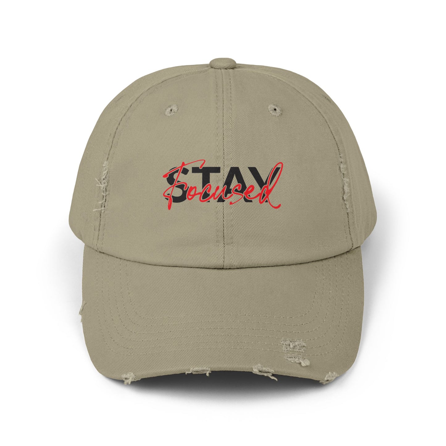Unisex Distressed Cap - Stay Spiced, Vintage Style Baseball Hat, Gift for Him and Her, Casual Wear, Perfect for Summer and Festivals