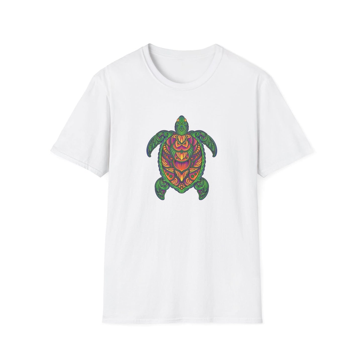 Turtle Floral Vintage Ornament - Mleem