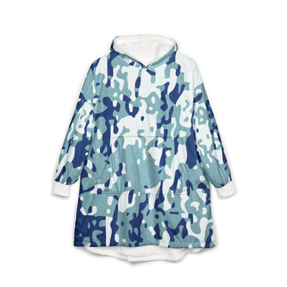 Cozy Camo Hooded Blanket