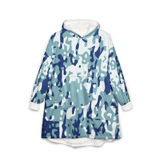 Cozy Camo Hooded Blanket