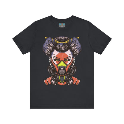 Futuristic Graphic Tee for Gamers - Unisex Jersey Short Sleeve