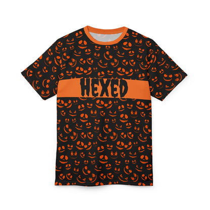 Halloween Unisex Tee, Spooky Shirt, Pumpkin Design, Festival Apparel, Gifts for Halloween Lovers, Casual Wear