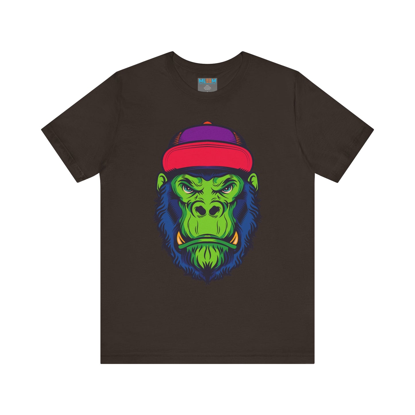 Vibrant Gorilla Graphic Tee - Unisex Short Sleeve T-Shirt