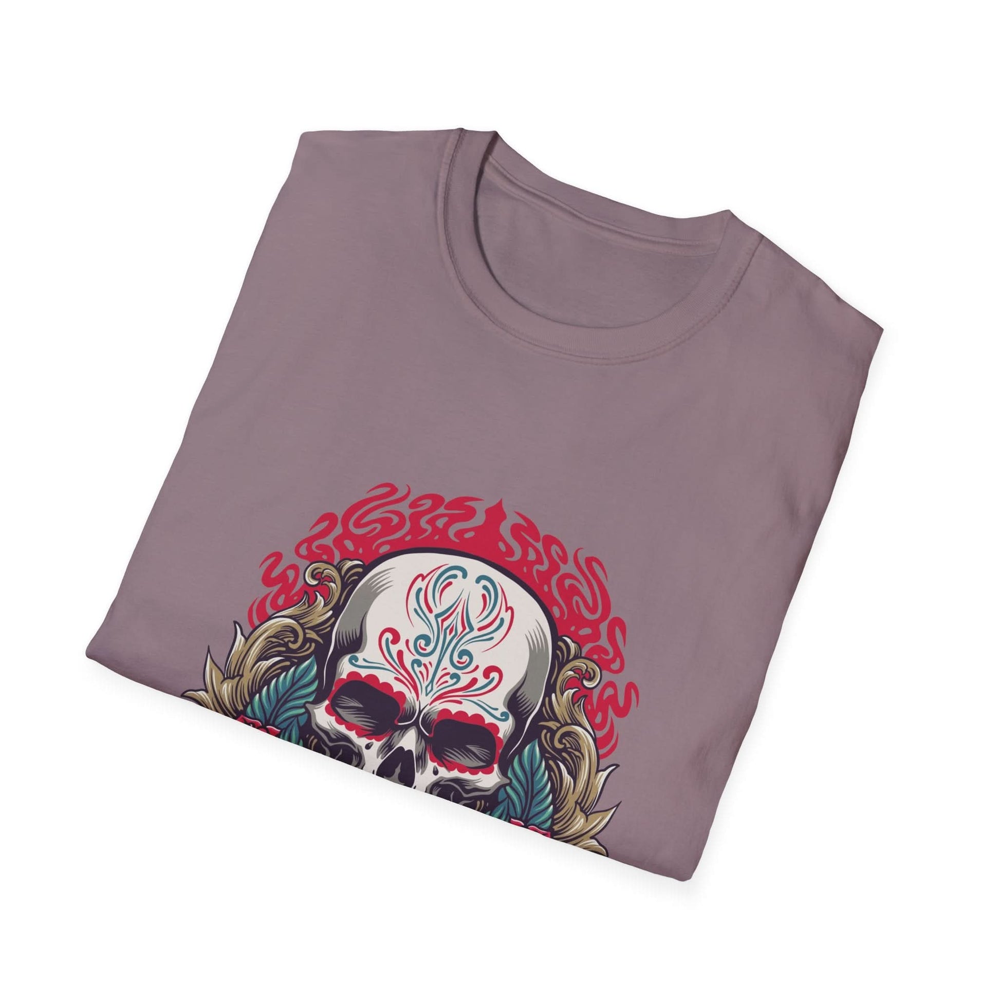 Skull Illustration Dia de Los Muertos - Mleem