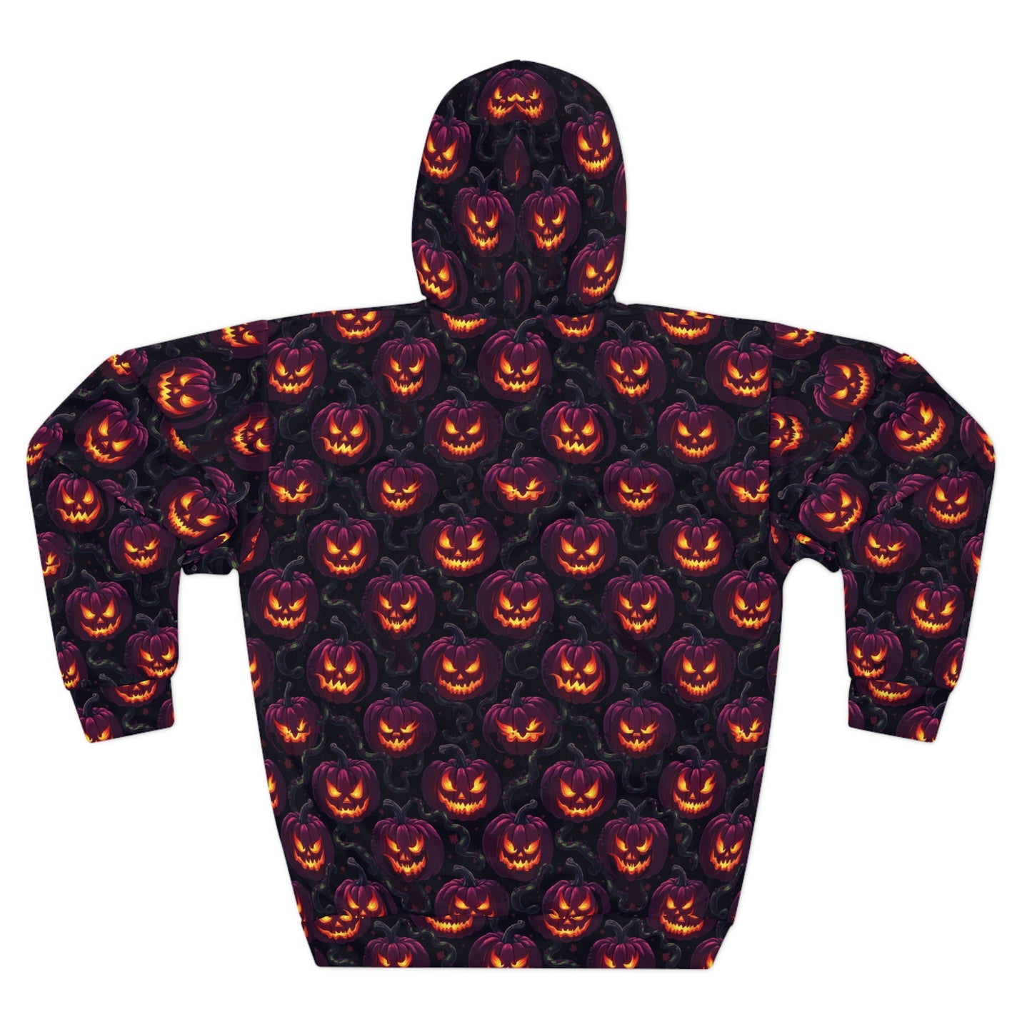 Halloween Pumpkin Unisex Pullover Hoodie, Spooky Hoodie for Fall, Ghosts and Ghouls Apparel, Pumpkin Spice Sweatshirt, Halloween Costume