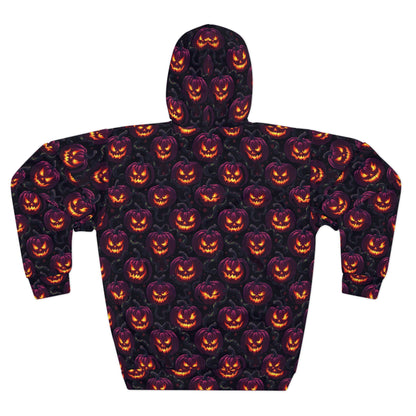 Halloween Pumpkin Unisex Pullover Hoodie, Spooky Hoodie for Fall, Ghosts and Ghouls Apparel, Pumpkin Spice Sweatshirt, Halloween Costume