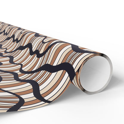 Stylish Wrapping Paper Roll for Gifts, Modern Gift Wrap, Eco-Friendly Wrapping, Holiday Decor, Birthday & Special Occasions