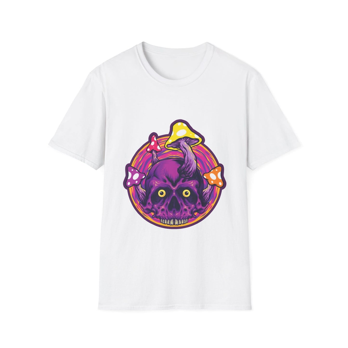 Psychedelic Skull Trippy Fungus - Mleem
