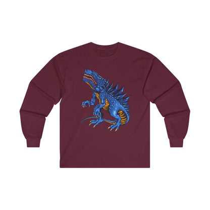 Blue Dinosaur Monster - Mleem