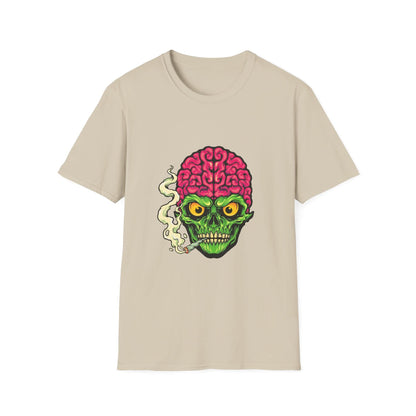 Smoking Skull Weed Cigarette Mascot - Mleem