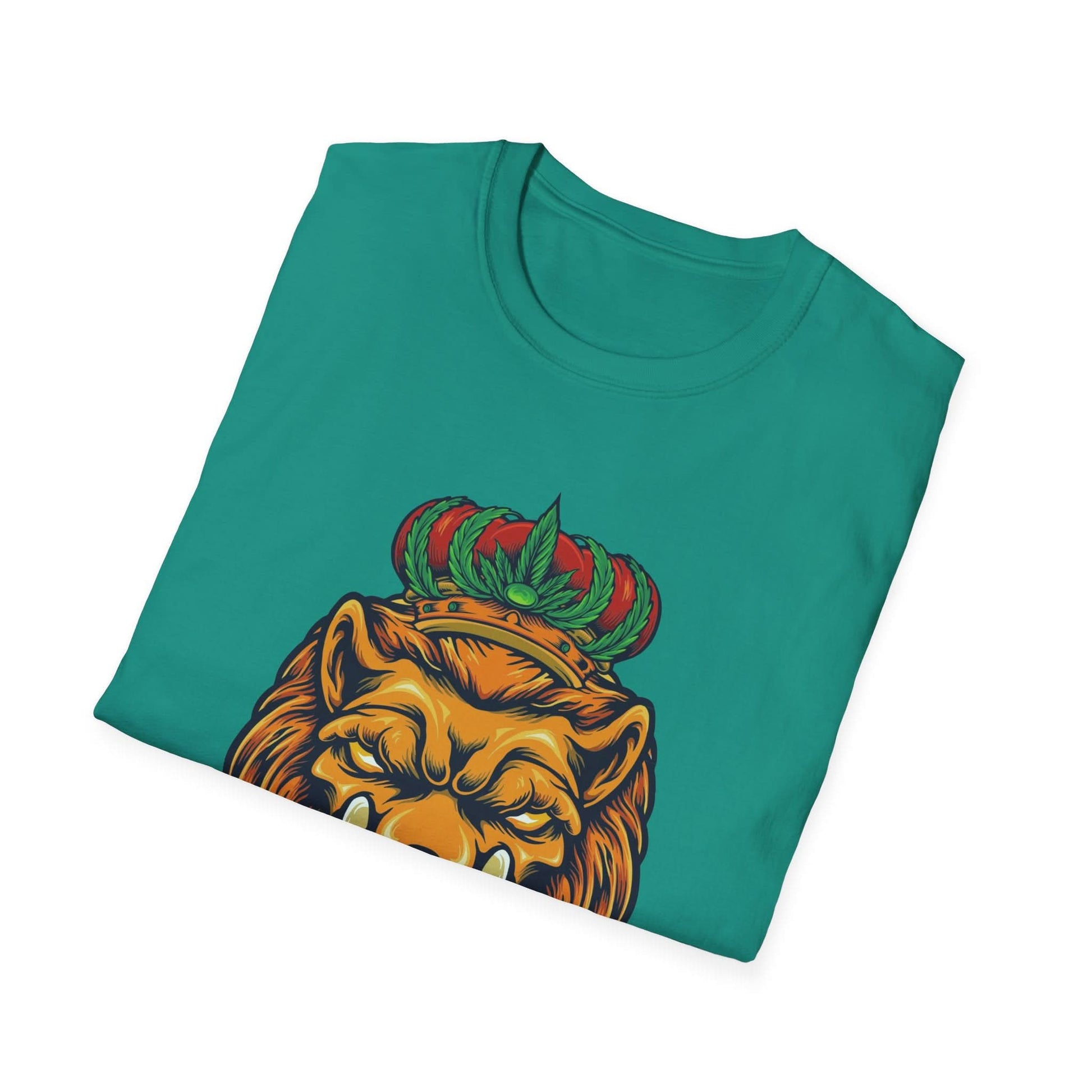 Angry Lion Head with Crown - Mleem