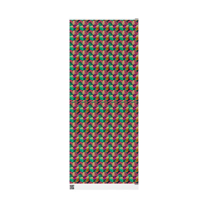 Vibrant Gift Wrapping Paper for All Occasions, Colorful Wrapping, Holiday Gift Wrap, Party Supplies, Eco-Friendly Paper