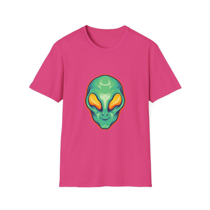 Alien Head Green Smile Mascot - Mleem