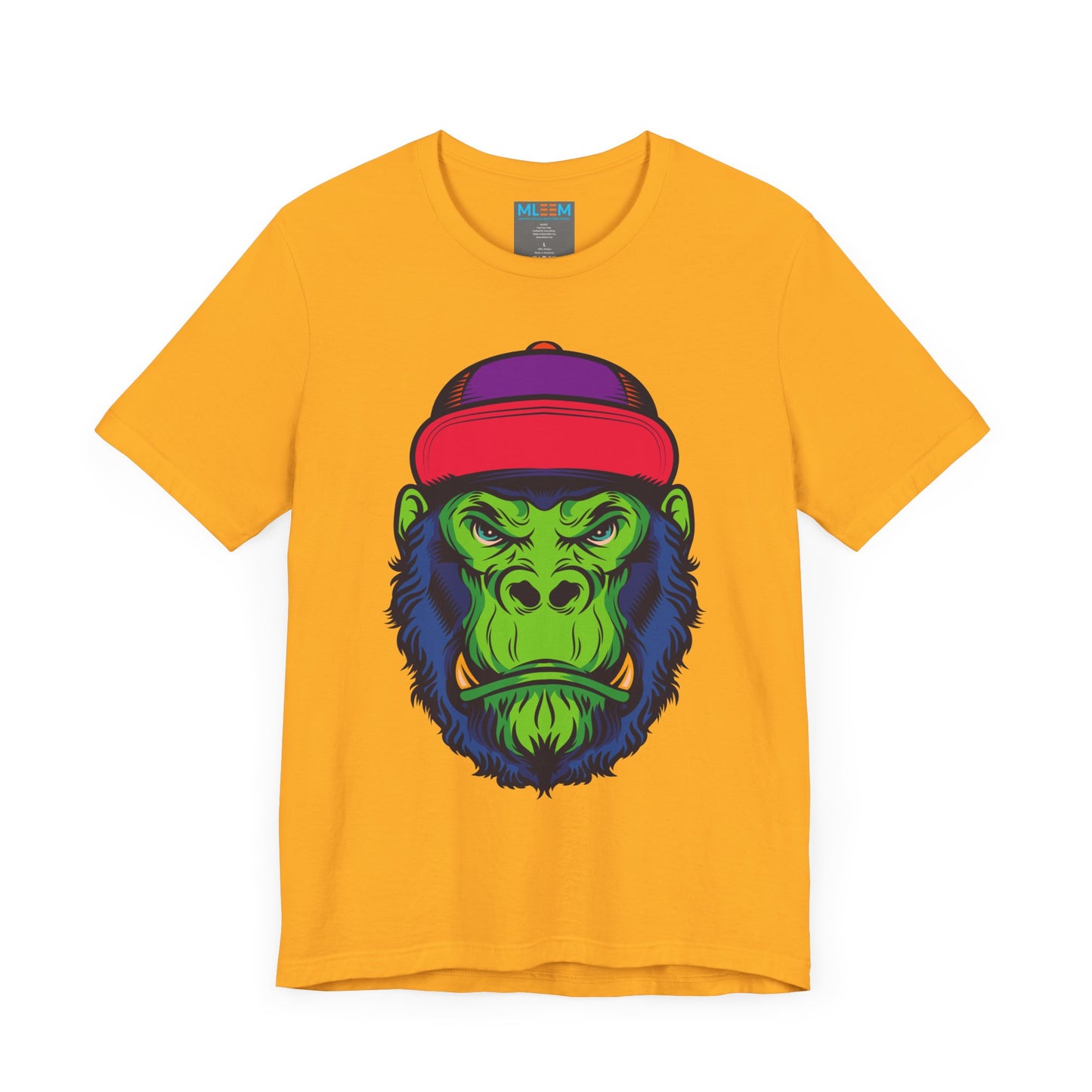 Vibrant Gorilla Graphic Tee - Unisex Short Sleeve T-Shirt
