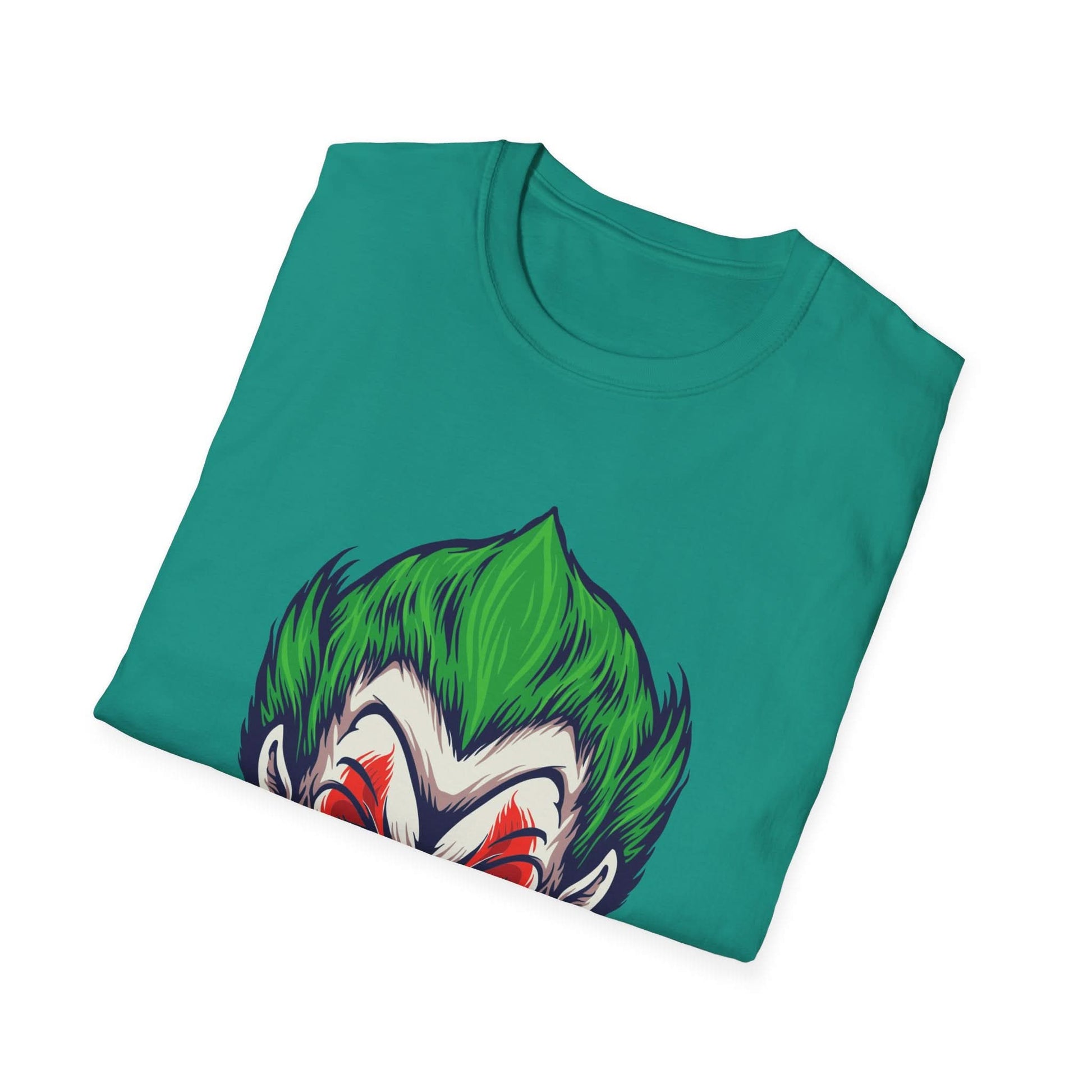 Angry Joker Clown Illustration - Mleem