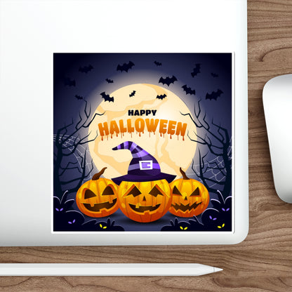 Halloween Die-Cut Stickers | Spooky Decor, Pumpkin Stickers, Party Favors, Fun for Kids, Halloween Gifts