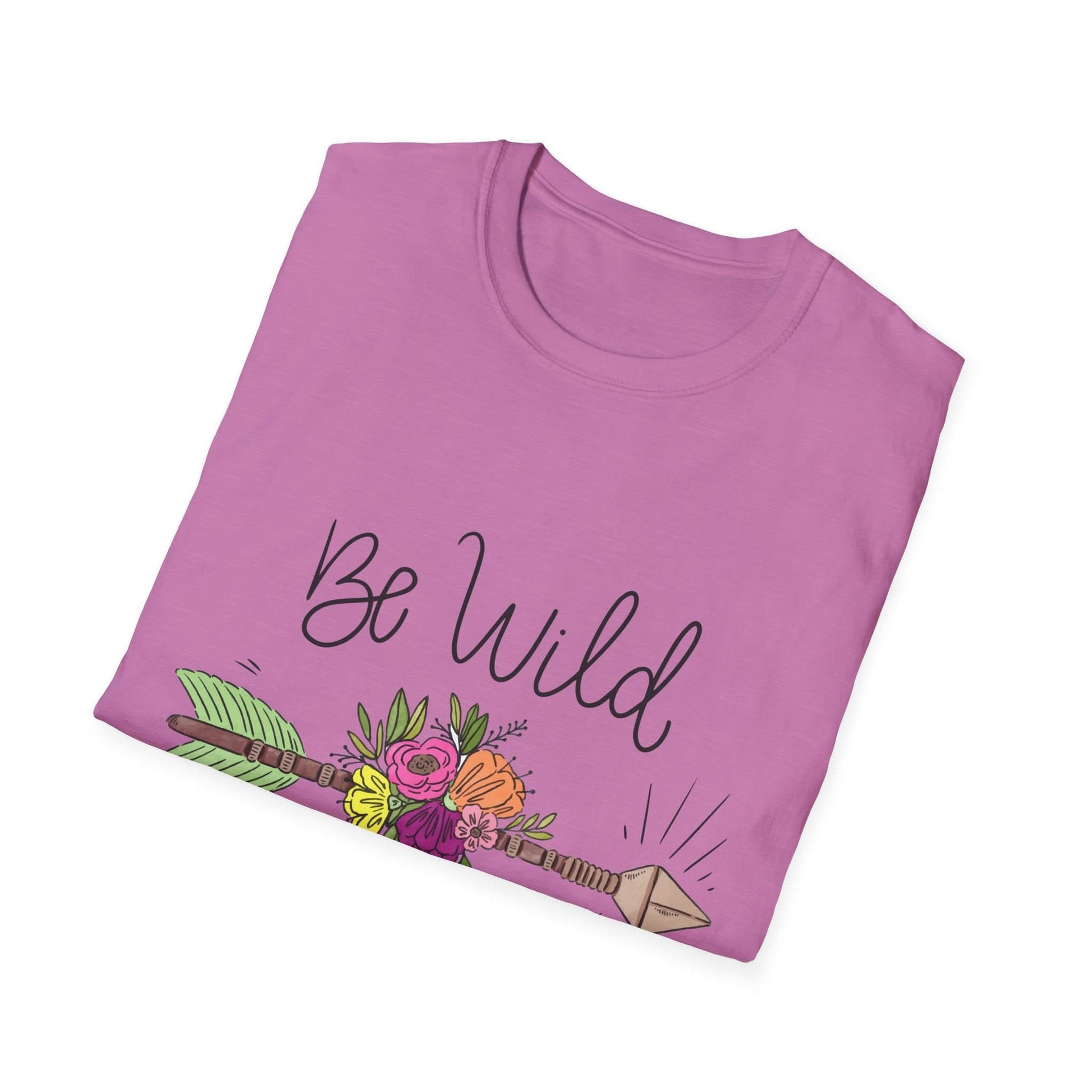 Be Wild Be Brave Flower Arrow - Mleem