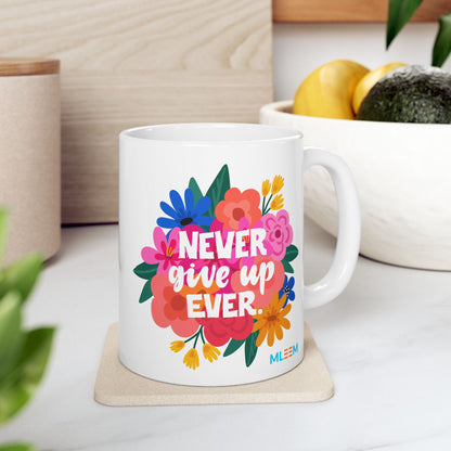 Floral Ceramic Mug - MLEEM