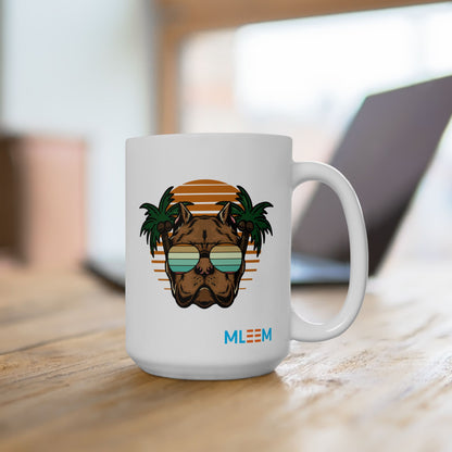 Tropical Sunset Ceramic Mug