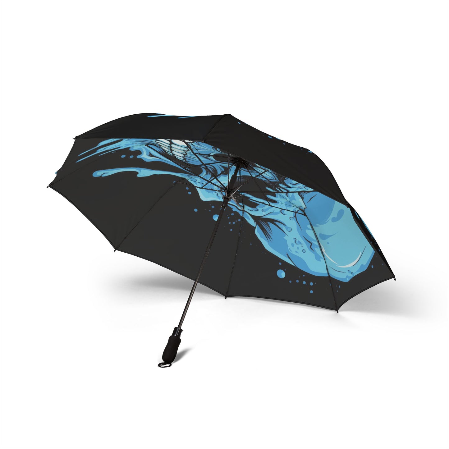 Unique Skull Design Umbrella | Semi-Automatic Foldable Umbrella for Rainy Days | Stylish Gift for Him/Her | Perfect for Festivals