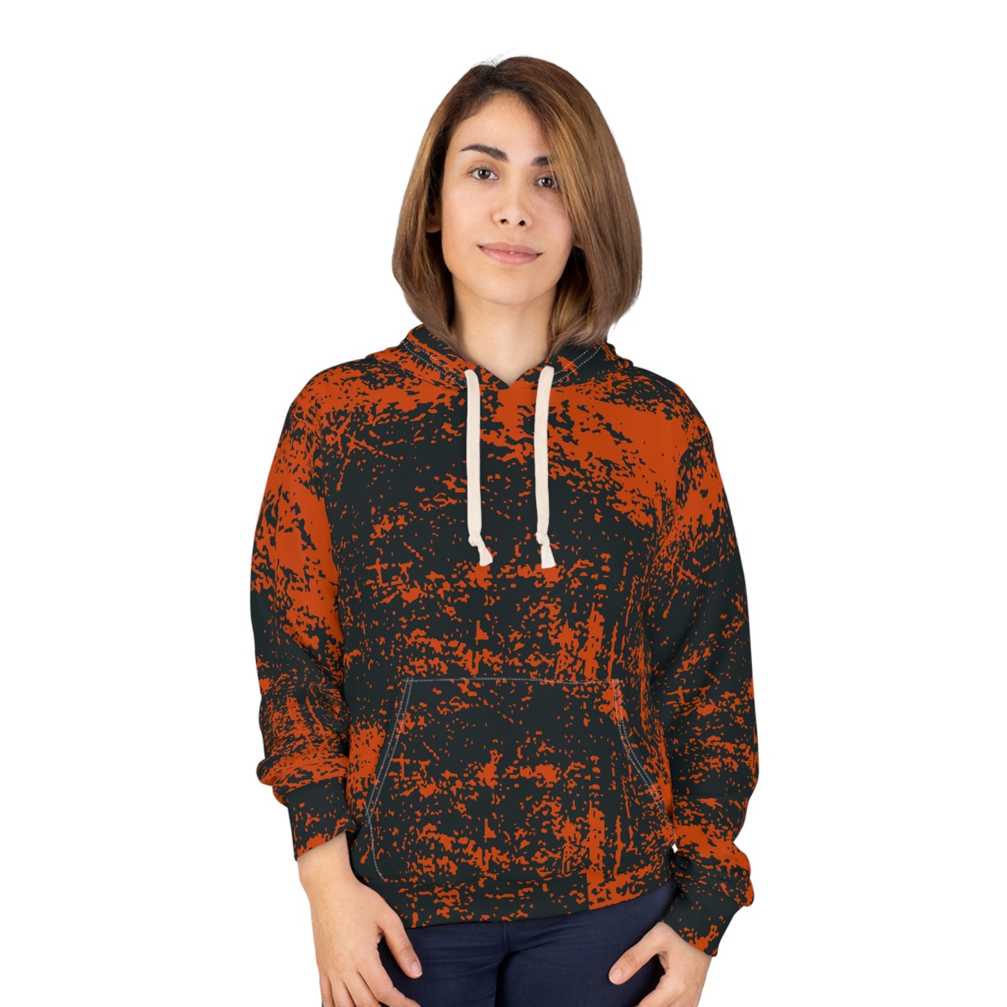 Bold Graphic Unisex Pullover Hoodie, Cozy Fashion Sweatshirt, Trendy Fall Hoodie, Perfect Gift for Friends, Halloween Apparel