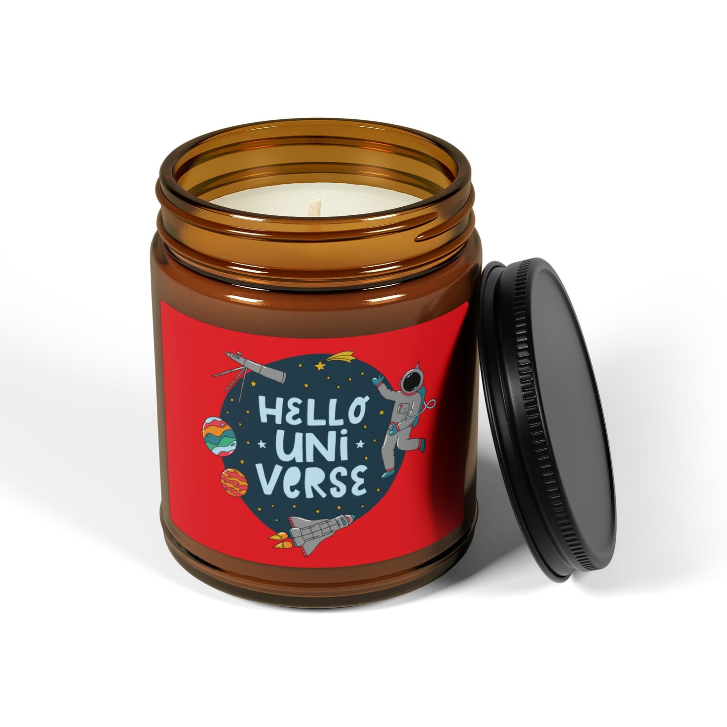 Hello Universe Scented Soy Candle, Relaxing Home Decor