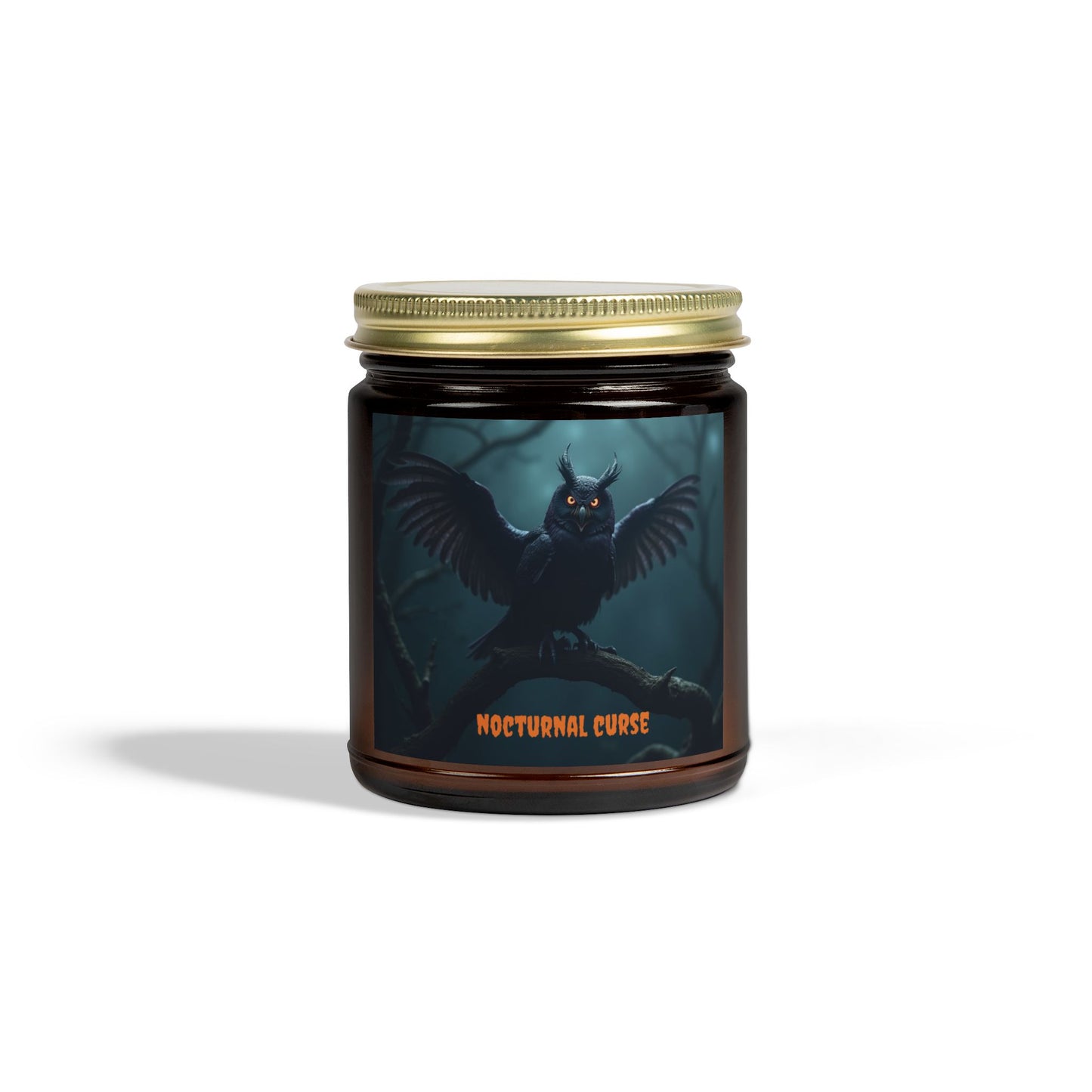 Nocturnal Curse Scented Candle - Spooky Home Decor, Aromatherapy Gift, Halloween Candle, Unique Home Fragrance