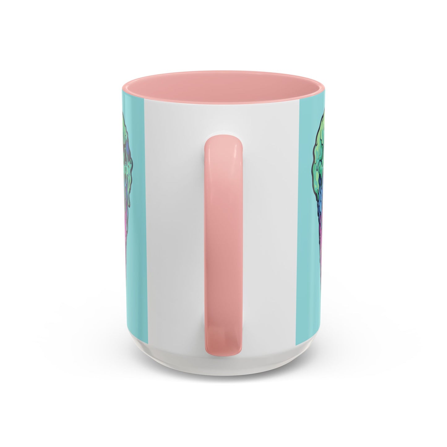 Creepy Ice Cream Mug - Perfect for Halloween, Unique Gift for Coffee Lovers, Spooky Decor, Creepscream Design, Fun Kitchenware
