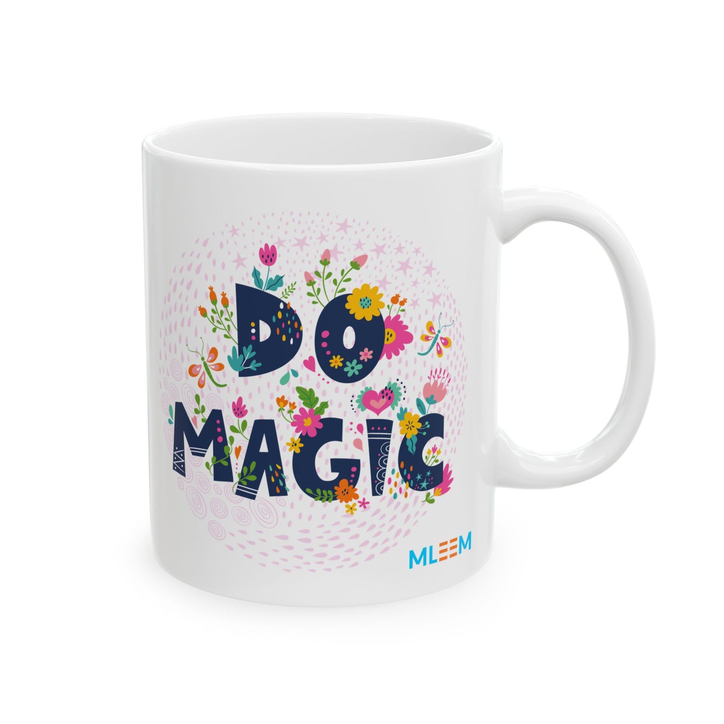 Colorful Floral Mug