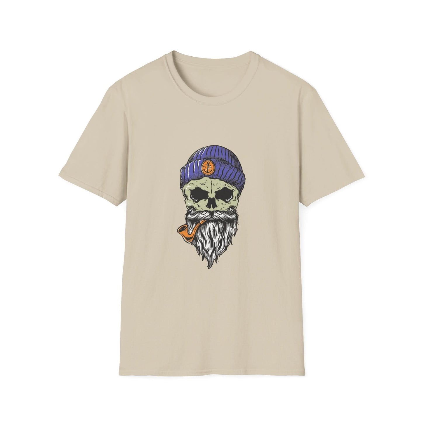 Skull Beard Illustration - Mleem