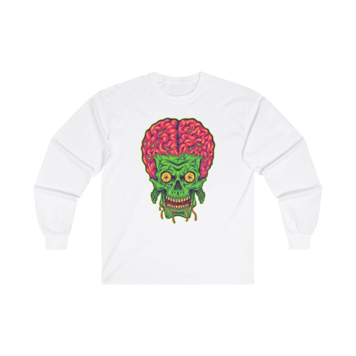 Creepy Zombie Head Skull - Mleem