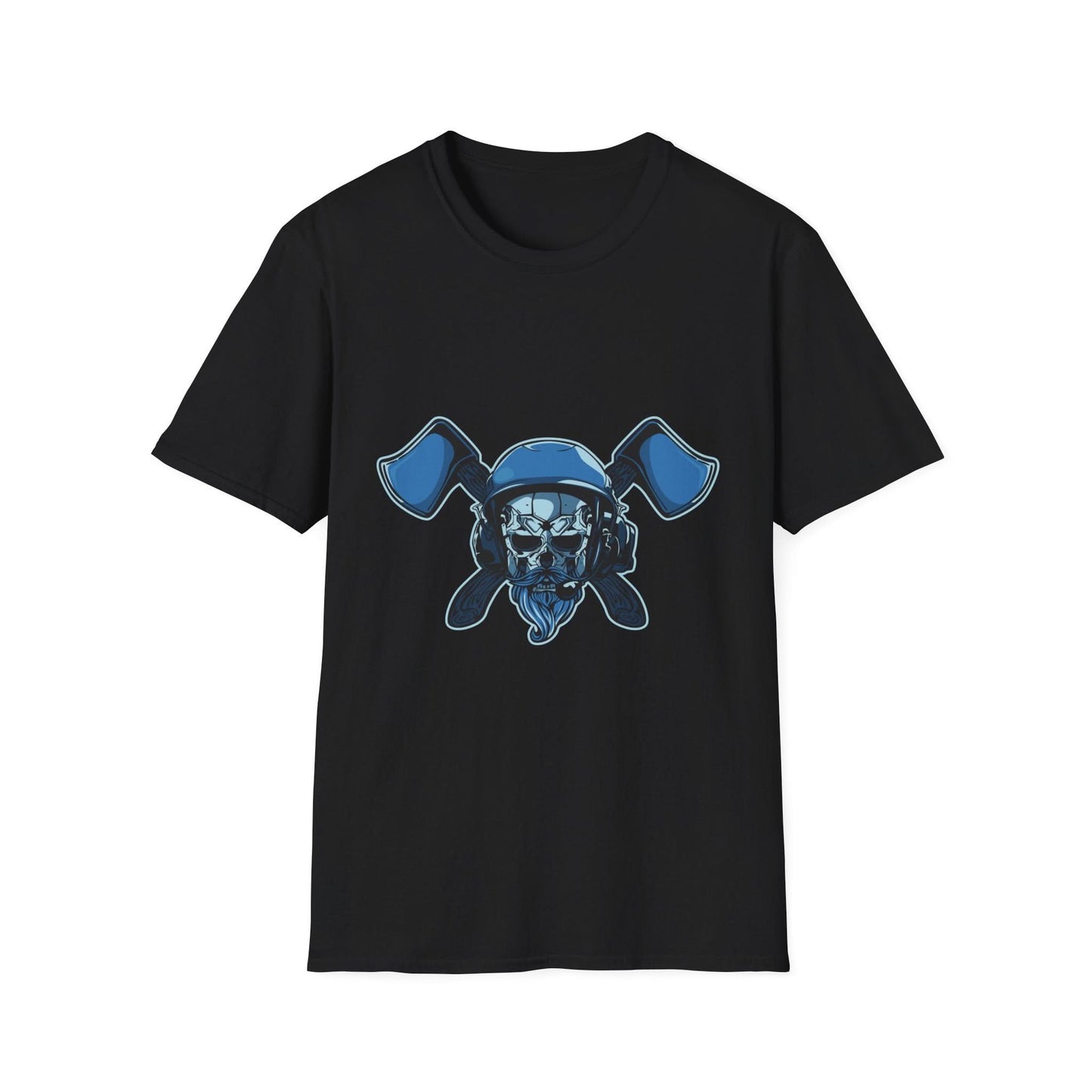 Bearded Skull With Ax - Mleem