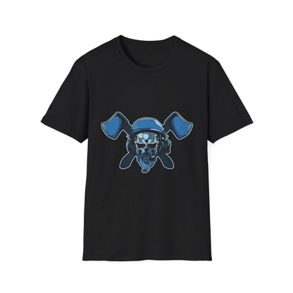 Bearded Skull With Ax - Mleem
