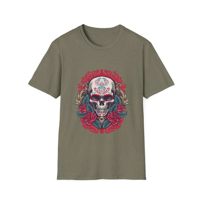 Skull Illustration Dia de Los Muertos - Mleem