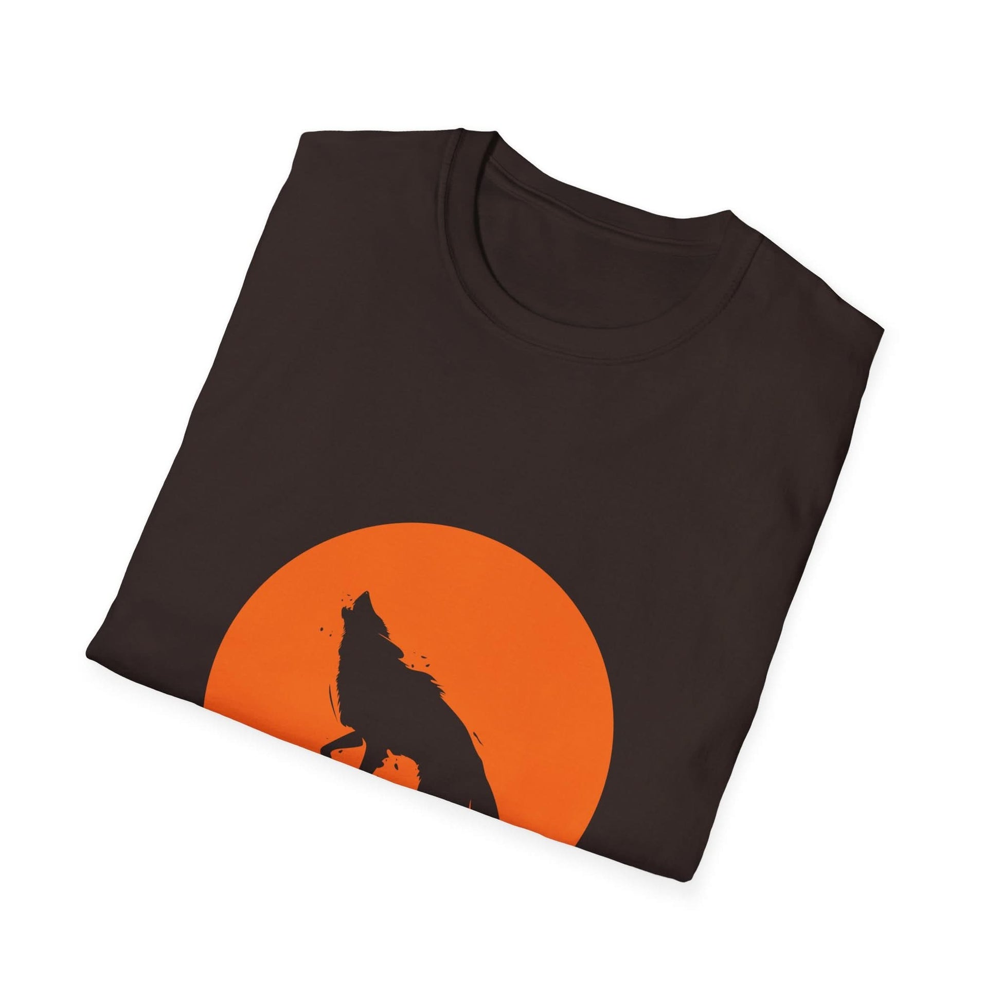 Wolf And Full Moon - Mleem