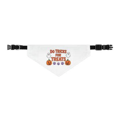 Halloween Pet Bandana, Dog Costume Accessory, Trick or Treat Bandana, Pet Halloween Apparel, Spooky Dog Outfit