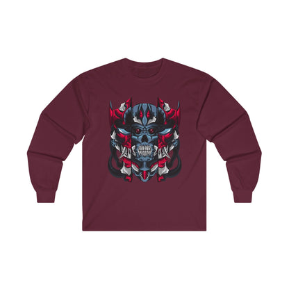 Dark Mecha Skull Artwork - Mleem