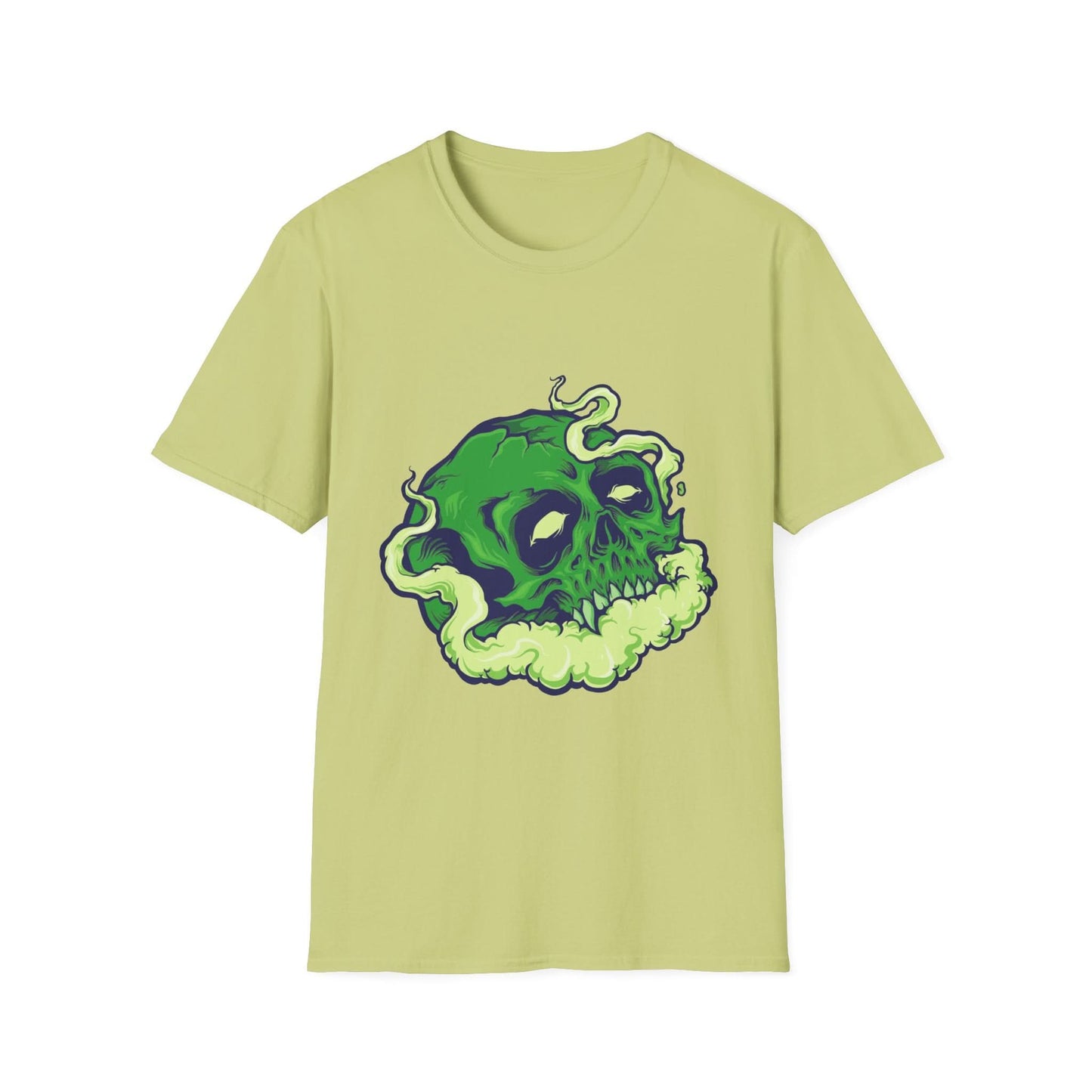 Vape Cloud Green Skull - Mleem