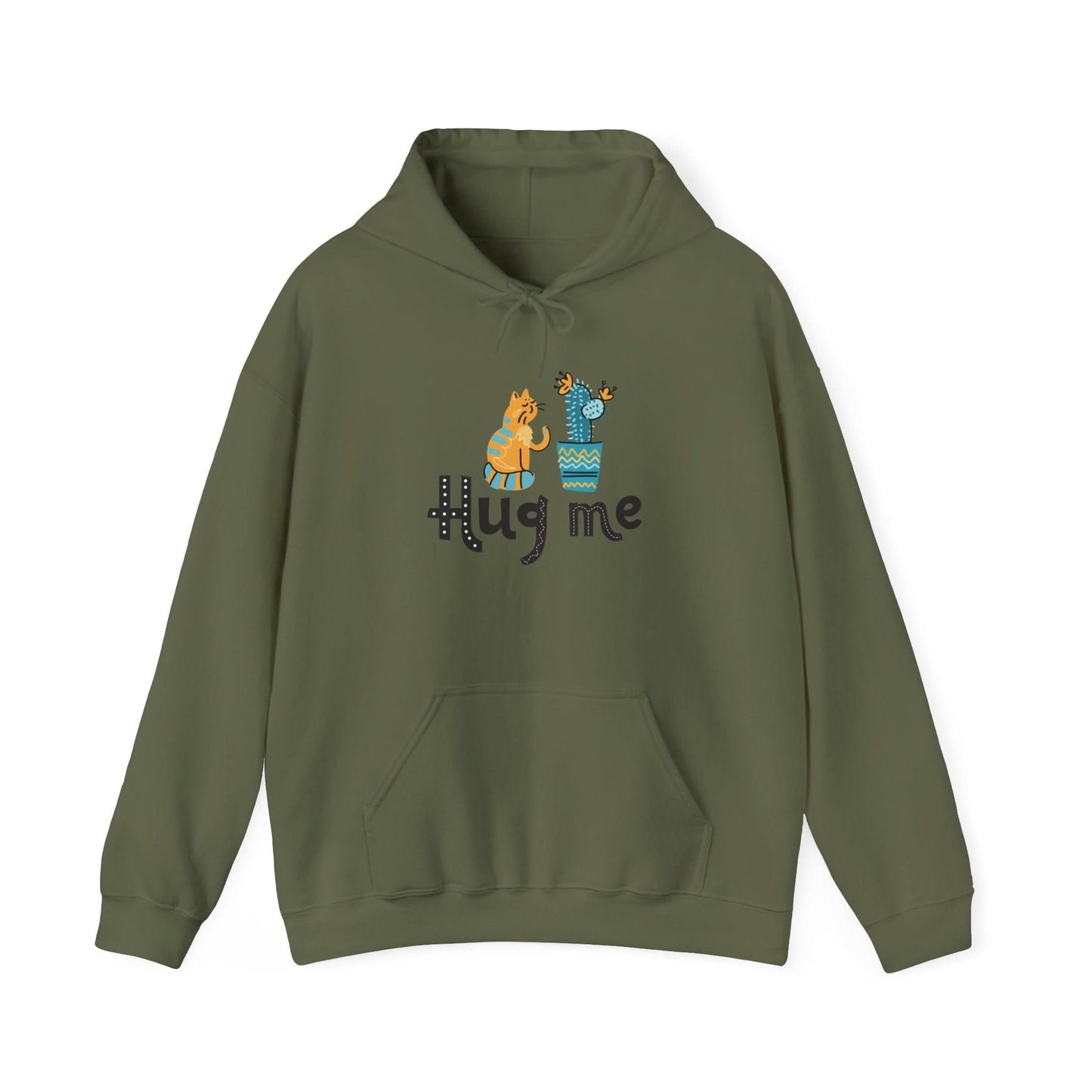 Hug Me Cat And Cactus - Mleem