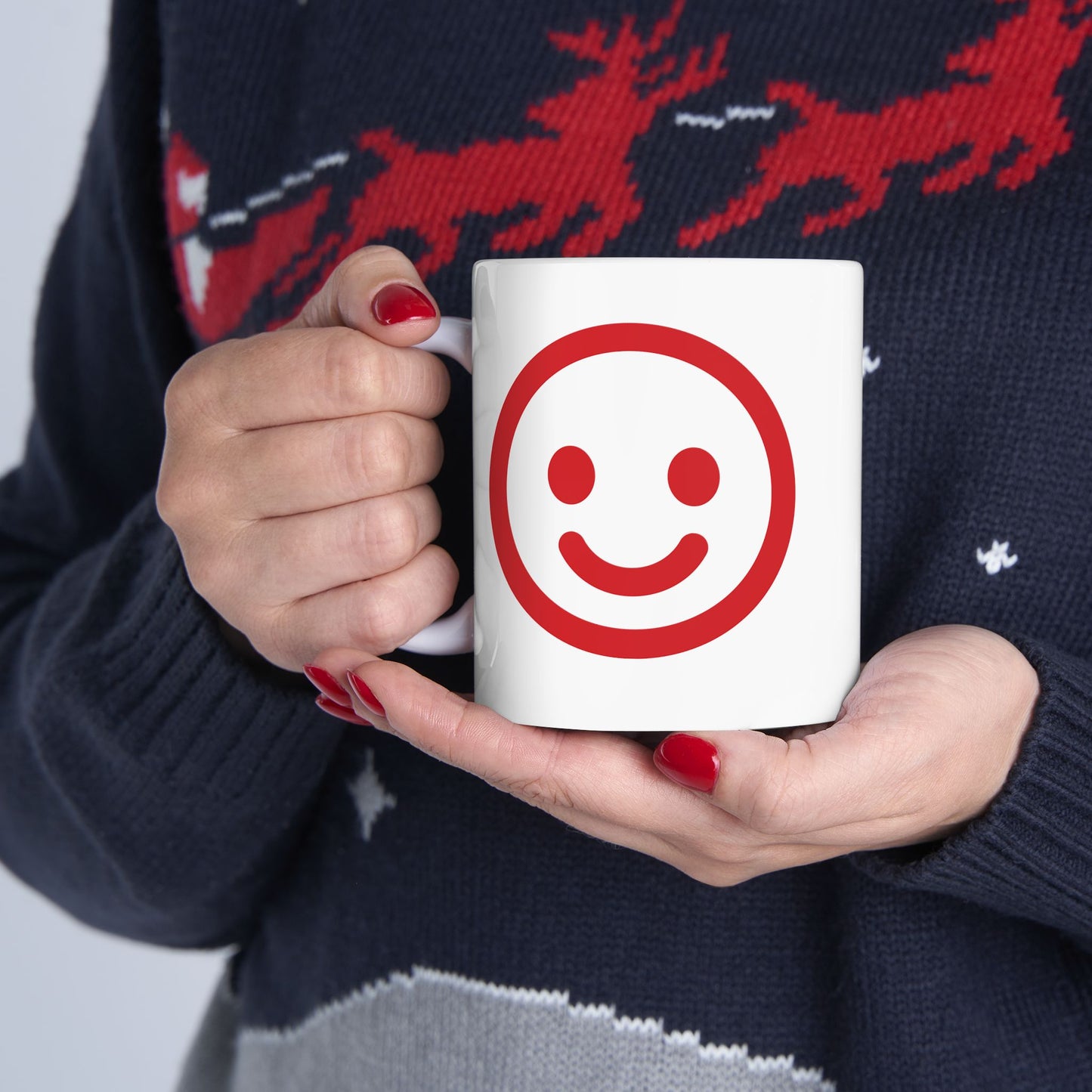 Happy Vibes Ceramic Mug