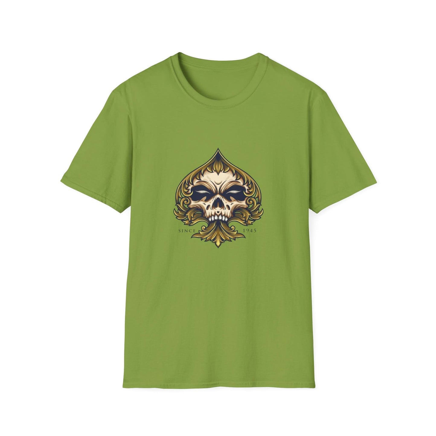 Skull Playing Card with Ornate Luxury - Mleem