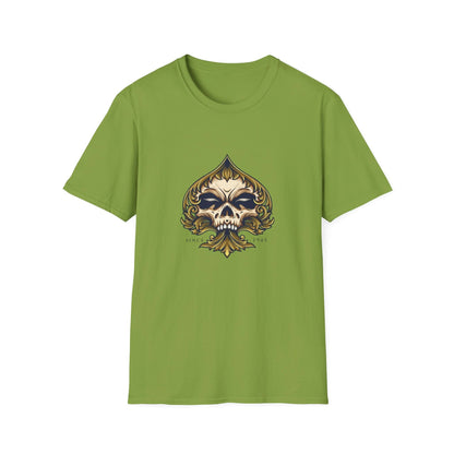 Skull Playing Card with Ornate Luxury - Mleem