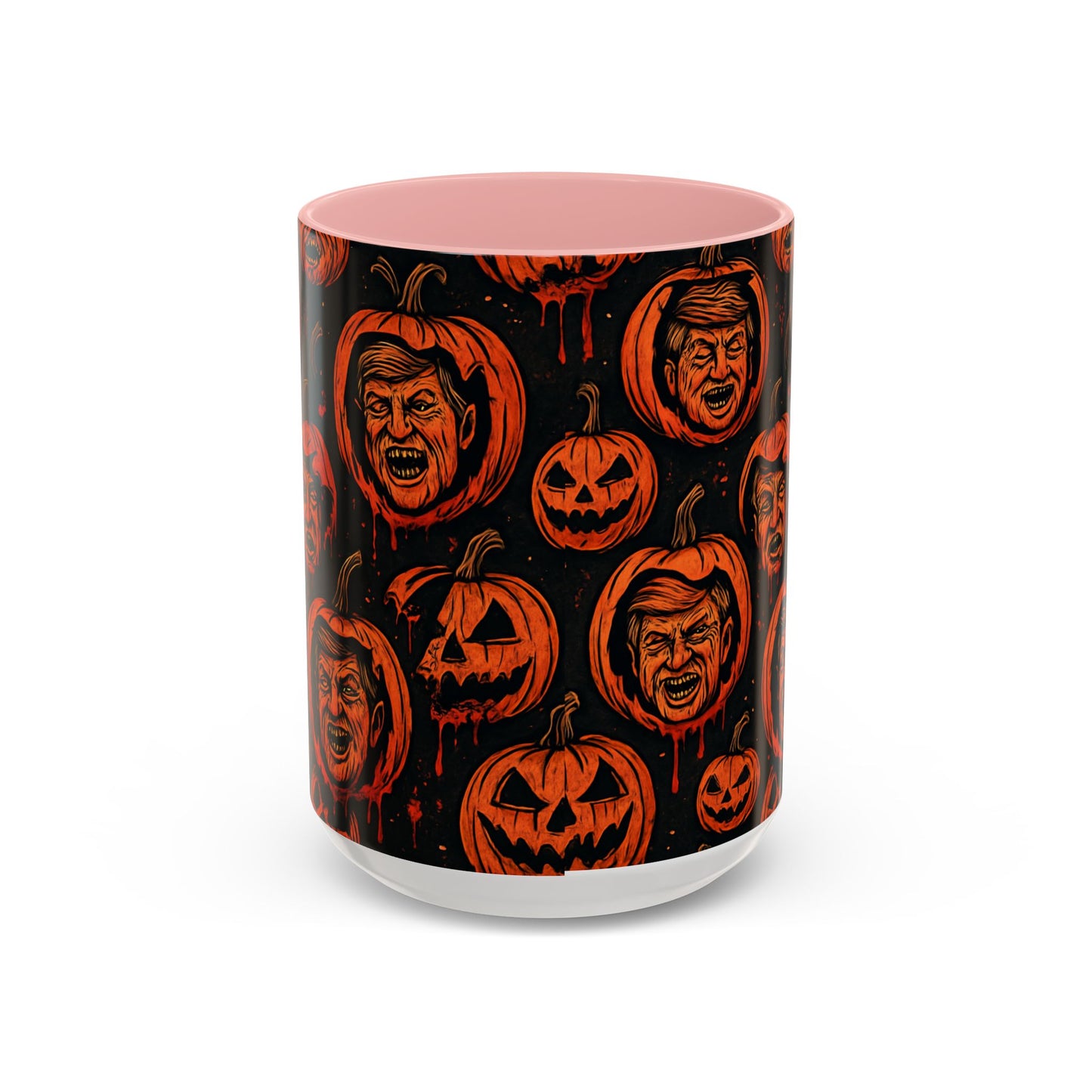 Spooky Pumpkin Faces Coffee Mug | Halloween Gifts, Funny Coffee Cup, Whimsical Mug, Holiday Decor, Unique Gifts
