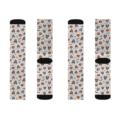 Halloween-Themed Sublimation Socks, Spooky Socks for Fall, Cute Halloween Accessories, Fun Gift for Trick-or-Treaters, Cozy Socks for [...]