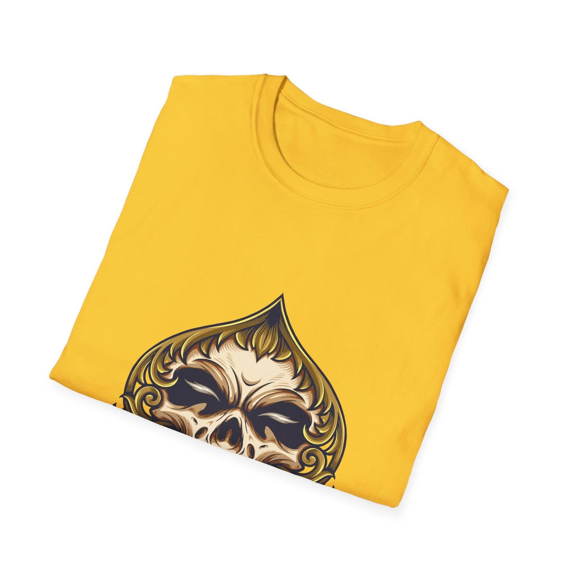 Skull Playing Card with Ornate Luxury - Mleem