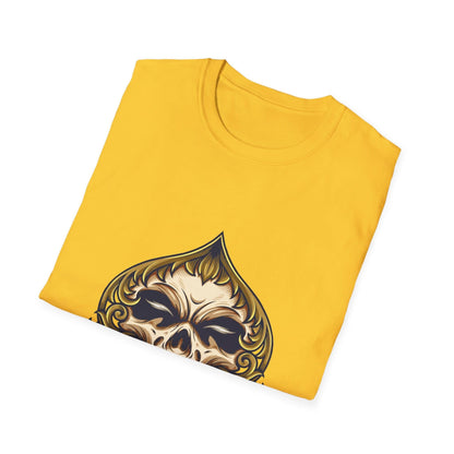 Skull Playing Card with Ornate Luxury - Mleem