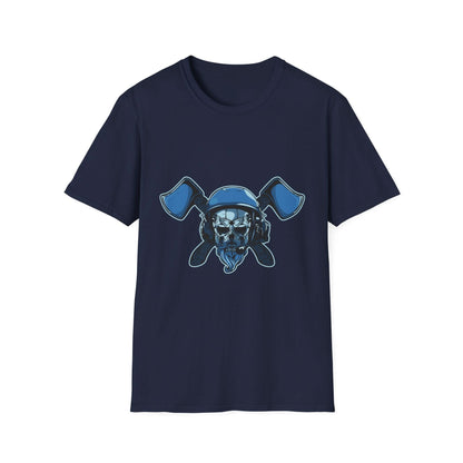 Bearded Skull With Ax - Mleem
